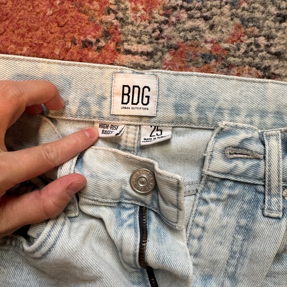 BDG High Rise Baggy Jean